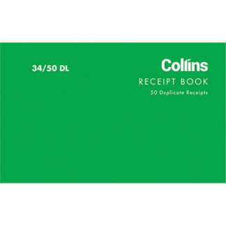 Collins Cash Receipt 34/50DL - Carbon