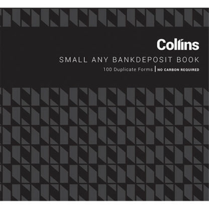 Collins Deposit Book Any Bank Small - No Carbon