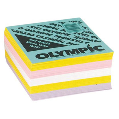 Olympic Memo Cube Half Height Refill