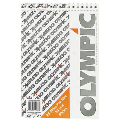 Olympic Pad A5 Wiro Office 50 Leaf 80GSM