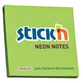 Stick'N Note 76X76mm 100 Sheet Neon Magenta
