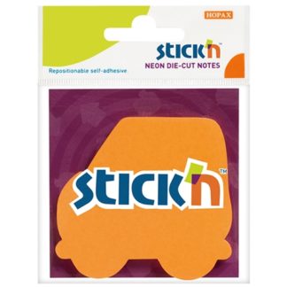 Stick'N Die Cut Notes Car 70X70mm 50 Sheets