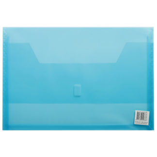 FM Wallet Polywally 325F Blue Transparent