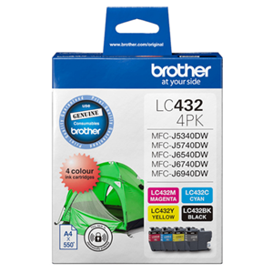 Brother Ink LC432 4Value Pack