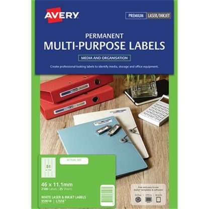Avery Label L7656 46mm Slide