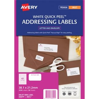 Avery Label J8651-50 Inkjet