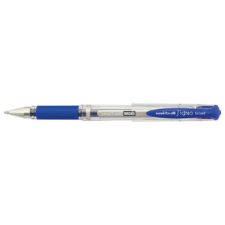 Uni Pen Signo UM153 Blue Black Broad
