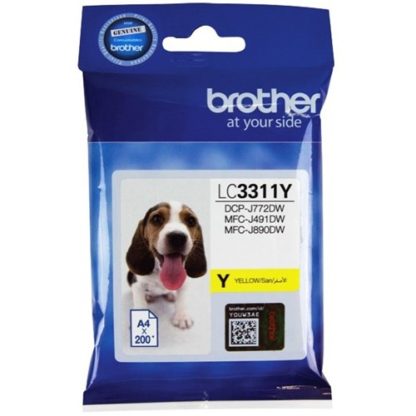 Brother Ink LC3311 Yellow