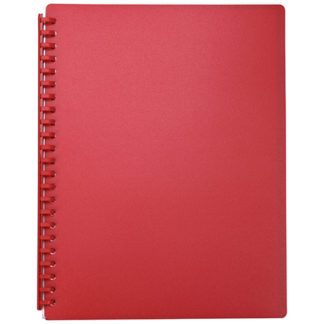 FM Display Book A4 Red - Refillable
