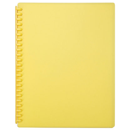 FM Display Book A4 Yellow - Refillable