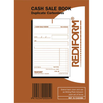 Rediform Book Cash Sale R/Cashbook - 50 Leaf