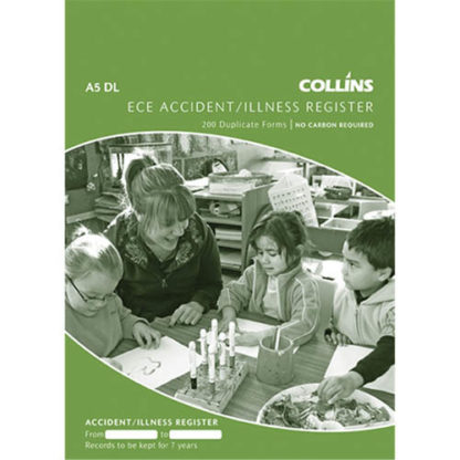 Collins Register Accident Illness A5DL - No Carbon
