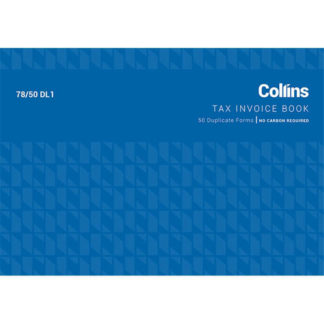 Collins Tax Invoice 78/50DL1 - No Carbon