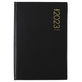 Collins Diary A51 Black