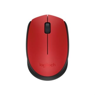 Logitech M171 USB Wireless Mouse - Red