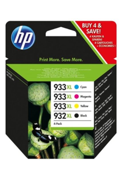 HP 932XL Black & 933XL Color Combo Pack