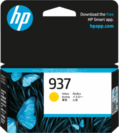 HP Ink 937 Yellow Cartridge
