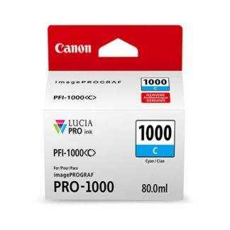 Canon Ink PFI-1000 Cyan