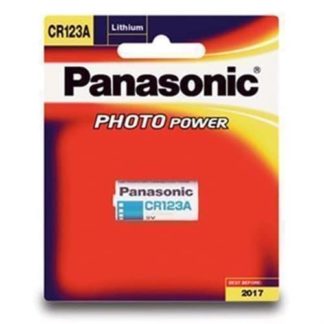 Panasonic Photo Lithium 3v Battery CR123A 1pk