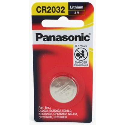Panasonic Lithium 3v Battery CR2032 1pk