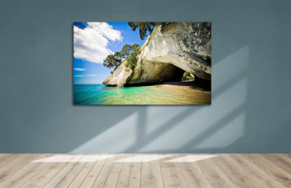 Cathedral Cove Framed Canvas 40" x 24"
