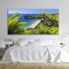 Coromandel  Framed Canvas Art 20"x40"