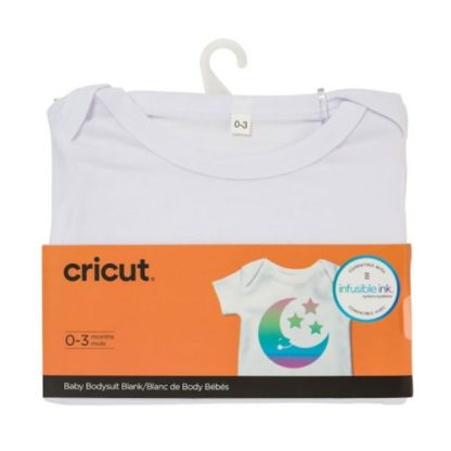 Cricut Baby Bodysuit Blank 0 to 3 month