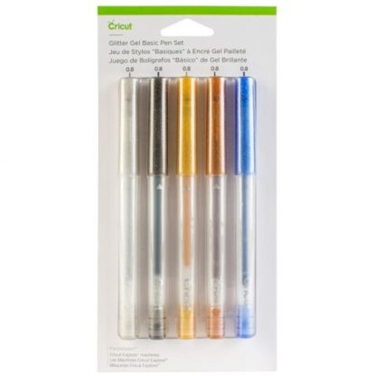 Cricut Glitter Gel Pen Set Basics 5 pk