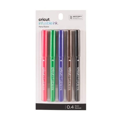 Cricut Infusible Ink Markers 0.4 Basics 5 Pack