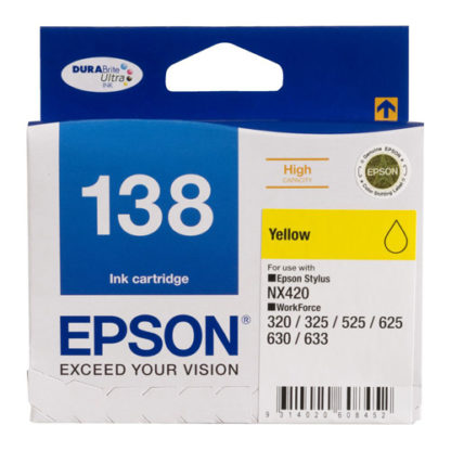 Epson Ink 138 Yellow