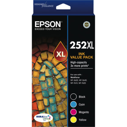 Epson Ink 252XL 4pk