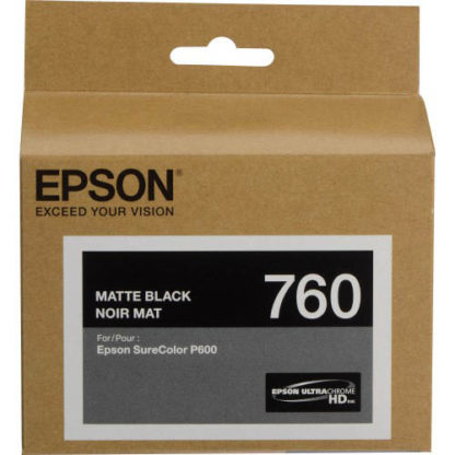 Epson Ink 760 Matte Black