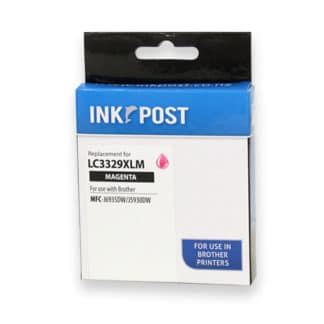 InkPost for Brother LC3329XL Cyan