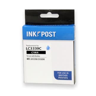 InkPost for Brother LC3339XL Cyan
