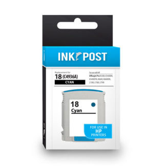 InkPost for HP 18 Cyan