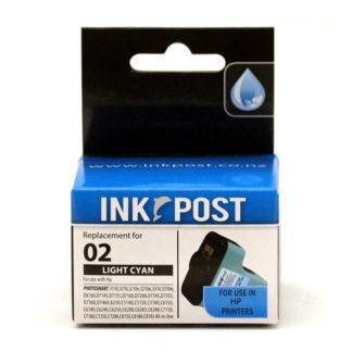 InkPost for HP 02 Light Cyan