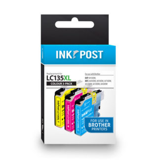 InkPost for Brother LC135XL 3pk