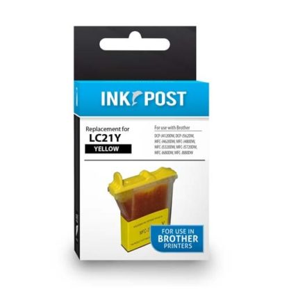 InkPost for Brother LC21 Yellow