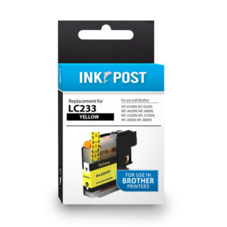 InkPost for Brother LC233 Yellow
