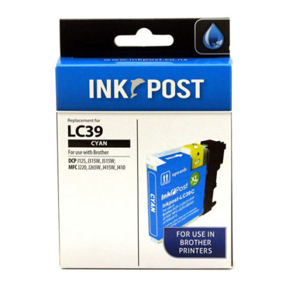 InkPost for Brother LC39 Cyan