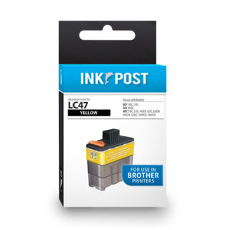 InkPost for Brother LC47 Yellow