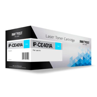 InkPost for HP CE401A Cyan Toner