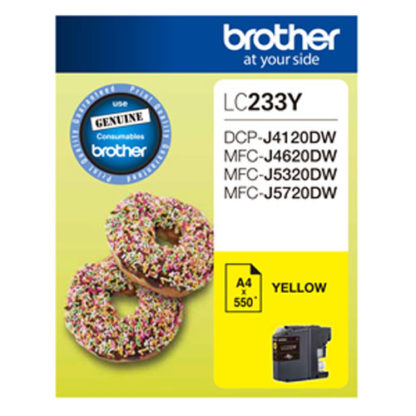 Brother Ink LC233 Yellow