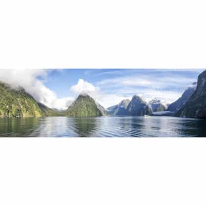 Milford sound Framed Canvas Art 60"x20"