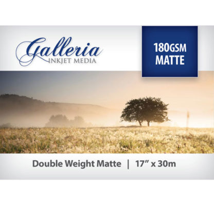 Galleria Matte Paper 180gsm 17 inch roll