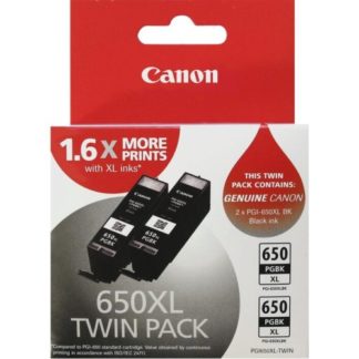 Canon PGI650XL Black Ink Twin Pack