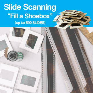 Slide Scanning "Fill a Shoebox"