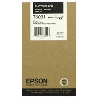 Epson Ink T6031 Photo Black