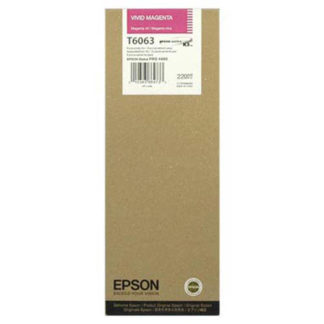 Epson Ink T6063 Vivid Magenta
