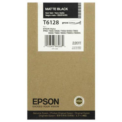 Epson Ink T6128 Matte Black